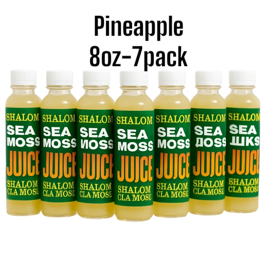 Juice Pineapple/Limeade Sea Moss(8oz) (7Pk)