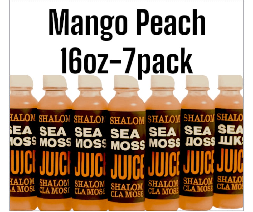 Juice Mango/Peach (16oz)(7pk)