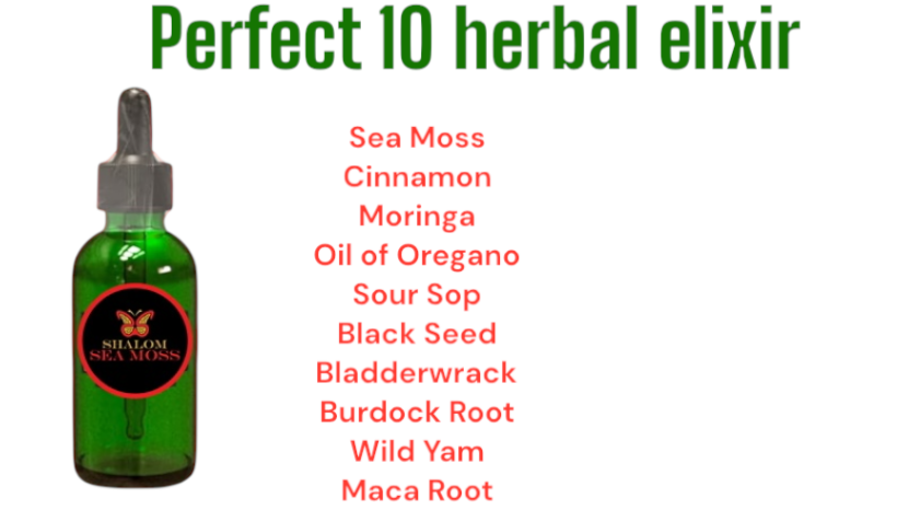 Health: Perfect 10 Herbal Elixir 2oz.
