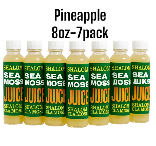 Juice Pineapple/Limeade Sea Moss(8oz) (7Pk)