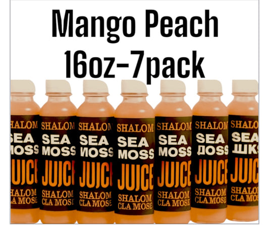 Juice Mango/Peach (16oz)(7pk)