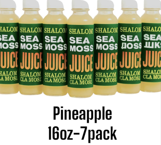 Juice Pineapple/Limeade Sea Moss (16oz) (7Pk)