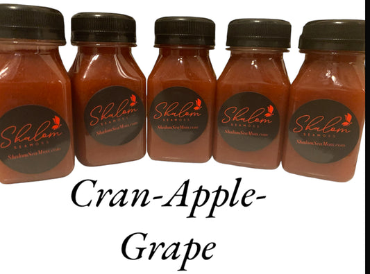 Juice: Cran/Apple Sea moss (4oz) (5pk)