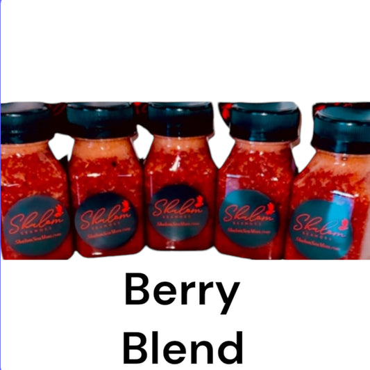 Juice: Berry Blend Sea moss (4oz) (5pk)